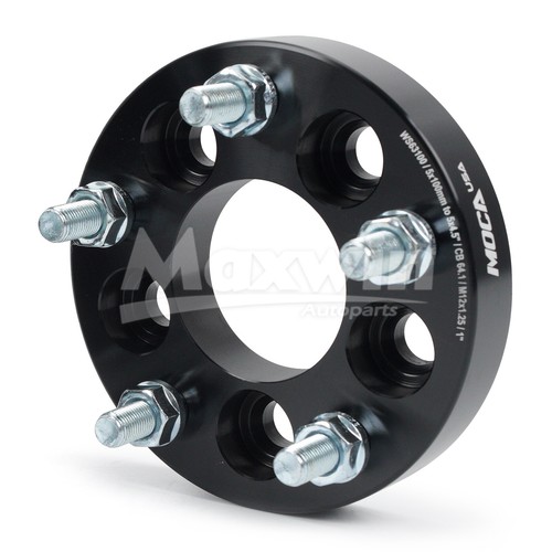 4PC 1" Wheel Spacers 5x100 to 5x114.3 fit Toyota Corolla Chrysler Sebring 64.1mm - Picture 12 of 13