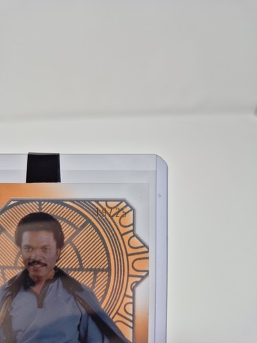 2024 Topps Star Wars High Tek - LANDO CALRISSIAN - Orange /25 - SP - Picture 4 of 6