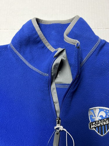 Antigua MLS Montreal Impact Revolve Fleece Jacket Women’s Large NEW - Picture 8 of 13