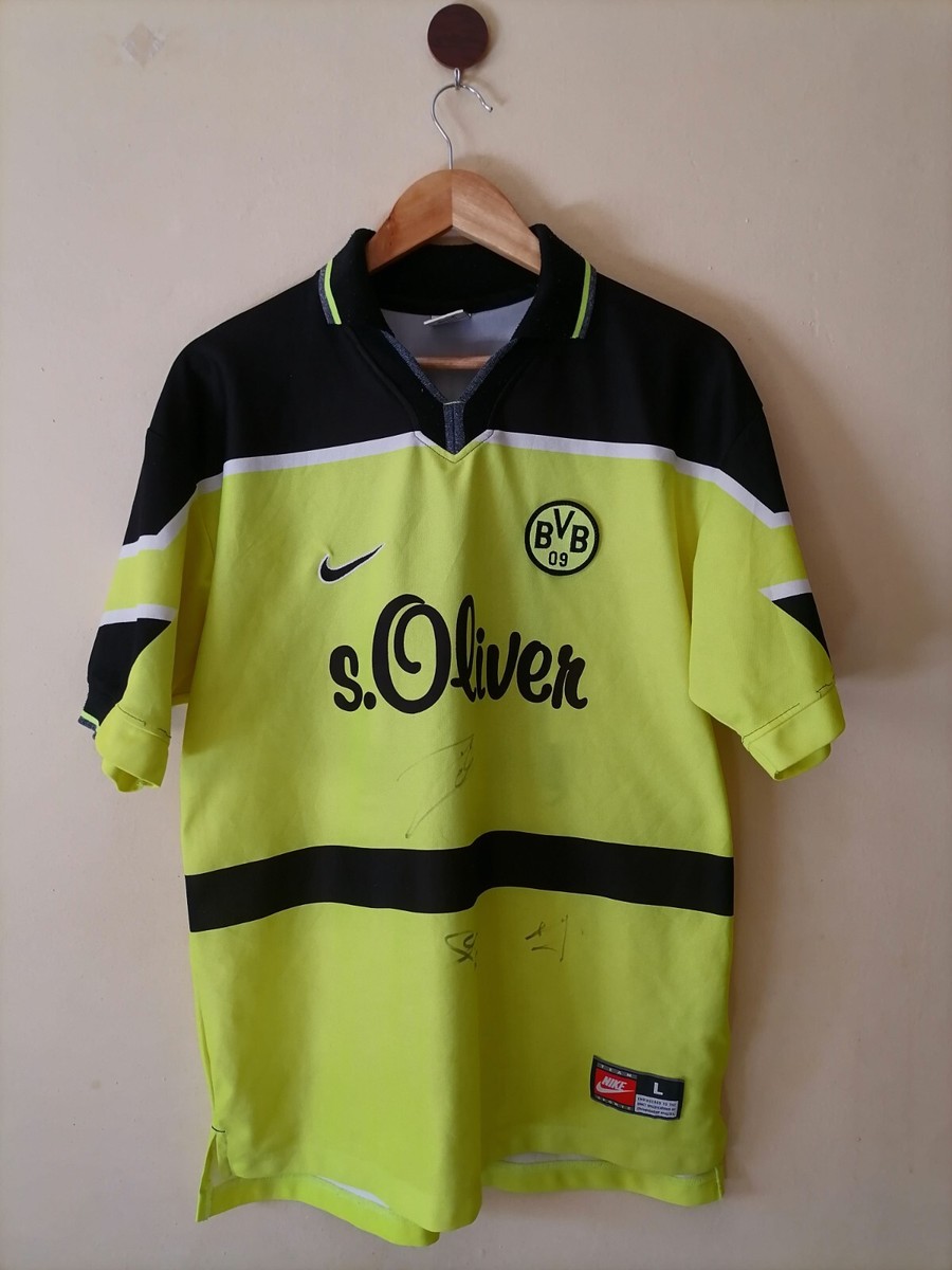 Nike Borussia Dortmund シャツ 蛍光イエロー Nike Borussia Dortmund シャツ 蛍光イエロー - メルカリ