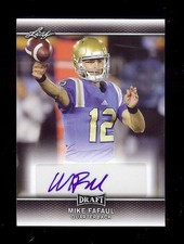 2017 Leaf Draft Football Cards - Autograph Printing Plate Packs 17