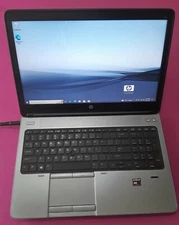 HP Probook 655 G1 laptop AMD quad A8-5550m 2.1-3.1Ghz 4GB 500GB Radeon 8550G W10