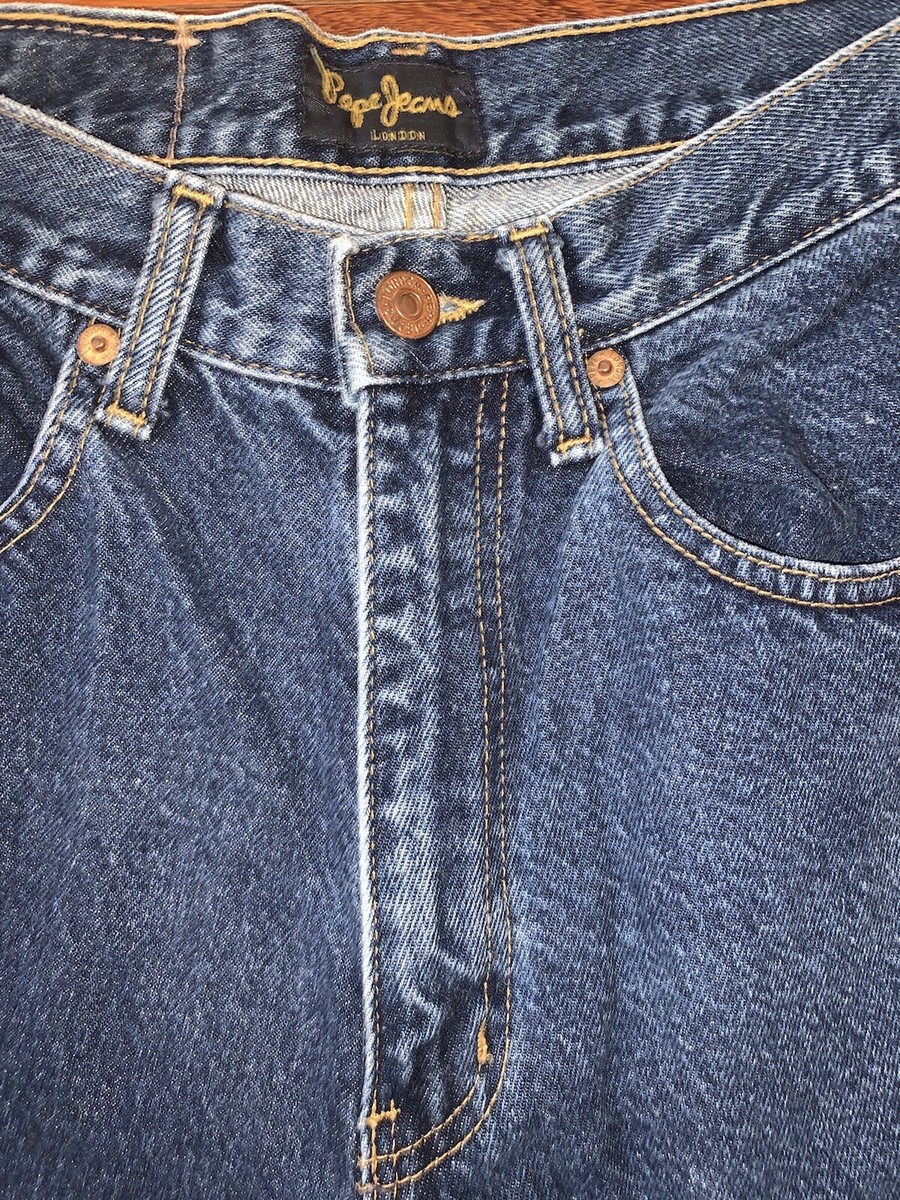 Pepe Betty 29 x 33 High Waisted Tapered Leg Mom Jeans