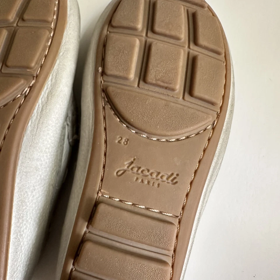 Mocasines Jacadi Niños Gamuza Sin Cordones Color Arena Claro Talla 28 Foto 4 de 4