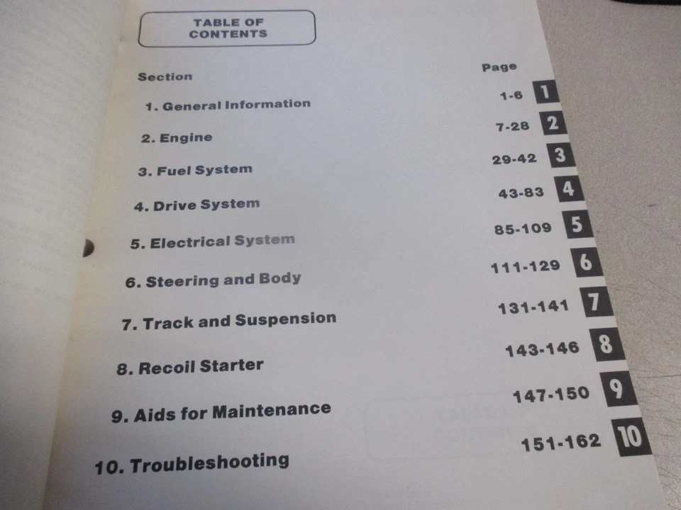 Arctic Cat Factory Service Repair Shop Manual 89 Jag-Panther-Super Jag 2254-496 - Image 3 of 4