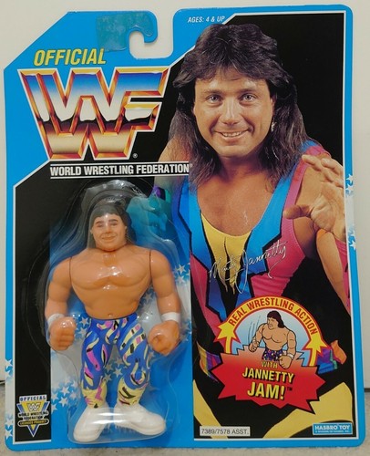 WWF WWE Hasbro Marty Jannetty MOC Series 10 1994 D...