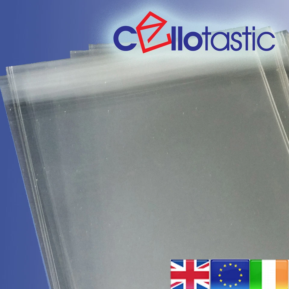 Cello Bags for Prints & Cards | Clear Self Seal | Peel and Seal | Polypropylene