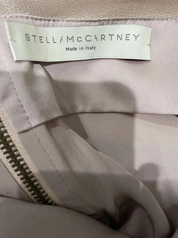 STELLA MCCARTNEY Women Italy Blouse tank Silk Pink top Size 38 A001429 - Image 3 of 4