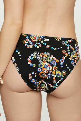 Bas de maillot de bain 42 (40 eu) CHERRY BEACH Mabibi Beach Noir imprimé - Picture 2 of 4
