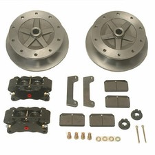 Pacific Customs 5 Lug VW IRS Rear Disc Brake Kit With 4 Piston Calipers