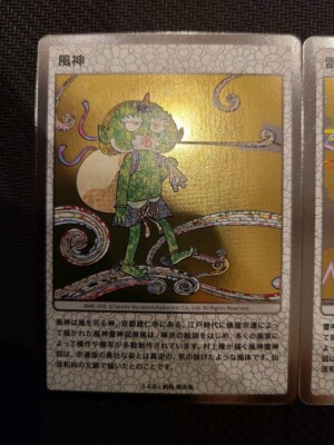 【通常入手不可限定品】Takashi murakami プロモーションカード Murakami Takashi Trading Promo Card Limited 2 Set Fujin