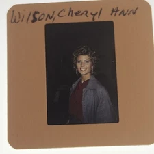 CHERYL ANN WILSON ACTRESS COLOR TRANSPARENCY 35MM PHOTO FILM SLIDE