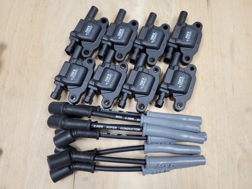 MSD 33823 Spark plug Wires & Ignition Coils Chevy GM LS2 LS3 LS4 LS7 LS9 D510C - 第 1/4 張圖片