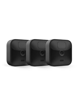 Blink Outdoor 3 Kamera Smart Sicherheitssystem 3. Gen HD Wetterfest  