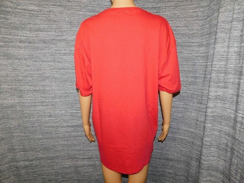 The CatFather Inspired Short Sleeve T-Shirt Large Red Unisex - Picture 3 of 6