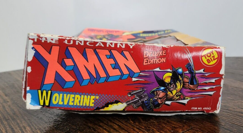 1996 The Uncanny X-Men Wolverine Deluxe Edition 10" Figurine in Box Read - Picture 4 of 8