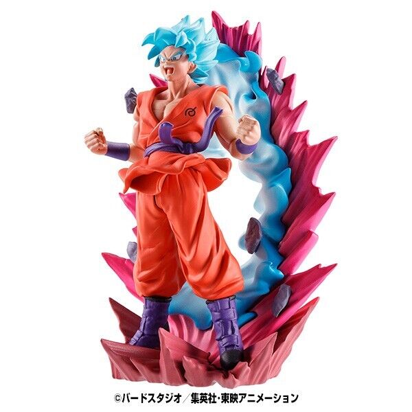 Dragon Ball Z Super Saiyan Blue Kaioken Goku Action Figure Statue PVC Model  Gift