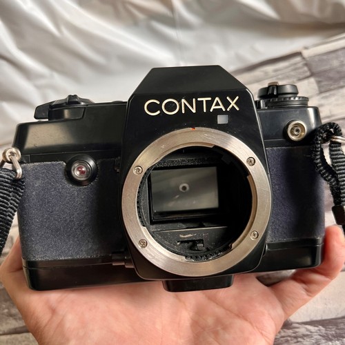 Contax 137 MD Quartz Film Camera Body Working! From Japan - Picture 14 of 14