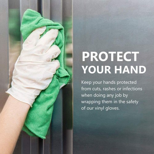Stretch Vinyl Gloves - Powder Free - Picture 5 of 13