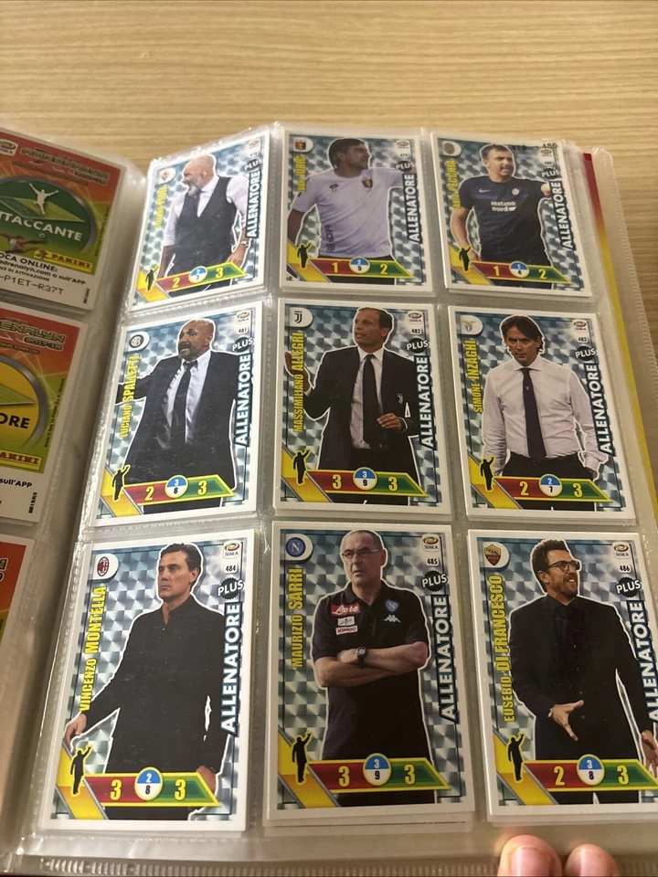 Panini album/ ADRENALYN 2017 /2018.. PANINI CALCIATORI SERIE A x520 carte - Immagine 4 di 4