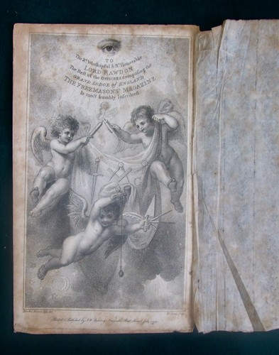 The Freemasons' Magazine, June - December 1793, first edition, engravings - Picture 6 of 18