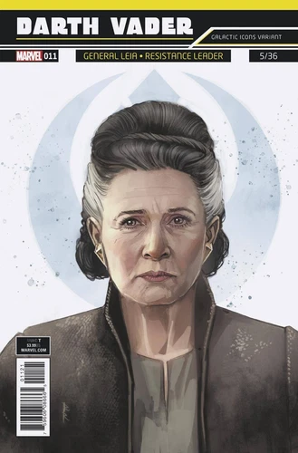STAR WARS DARTH VADER 11 ROD REIS LEIA GALACTIC ICON VARIANT NM