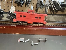 Wooden HO Caboose