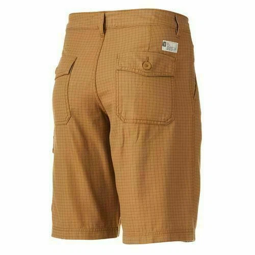 VANS OFF THE WALL "DAWKINS II" CARGO SHORTS - Men's 32 "Dijon" NWT $50