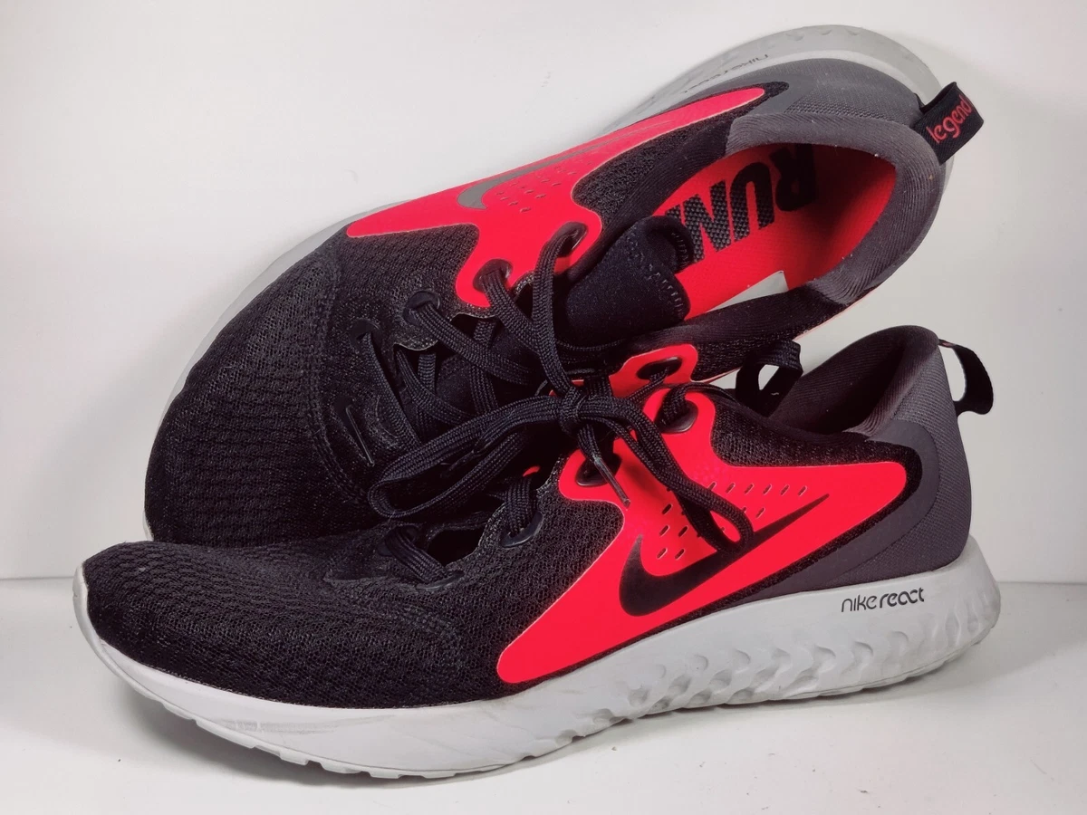 SIZE 12 NIKE LEGEND REACT CRIMSON RUNNING SNEAKERS 005 | eBay