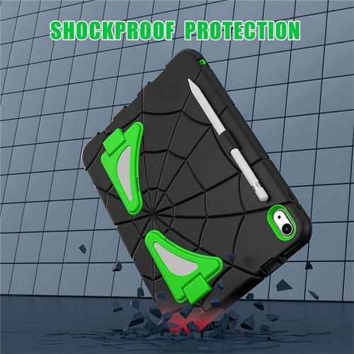 For iPad 5 6 7 8 9 10 11th Gen Air Pro 11 Kids Spider-Man Case Shockproof Cover - Picture 7 of 132