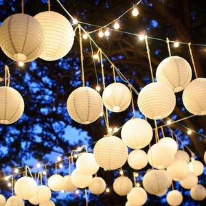 5pcs Chinese Paper Lantern White Balloon Lamp Ball Light Party Image Is Loading 5pcs Chinese Paper Lantern White Balloon Lamp Ball