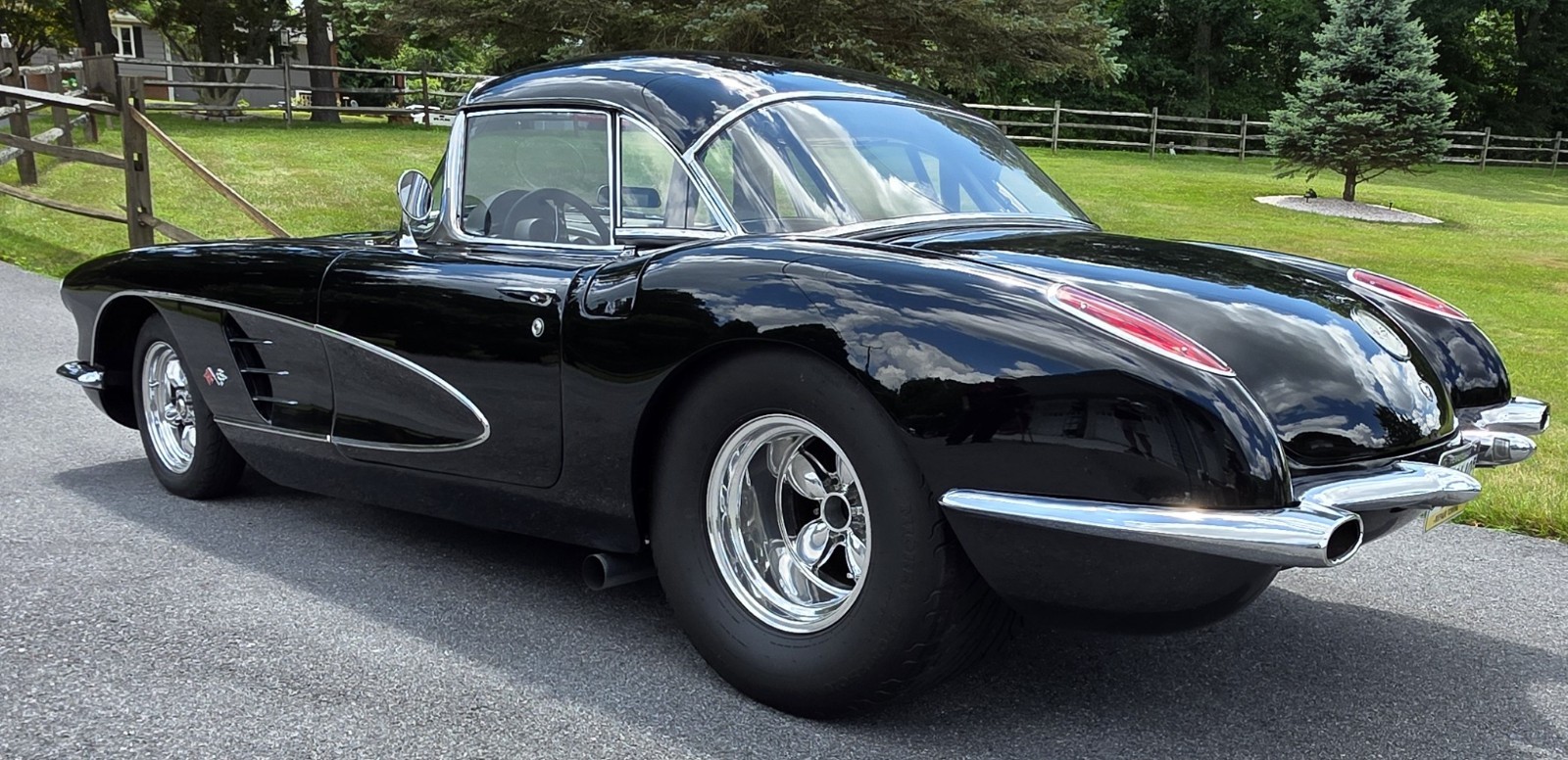 1958 Black Chevrolet Corvette   | C1 Corvette Photo 5