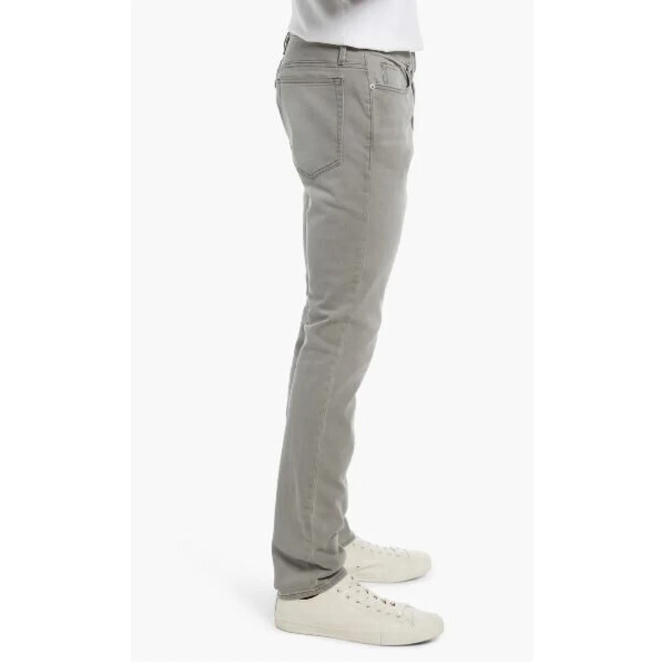 Frame Men's L'Homme Cotton Blend Straight Skinny Jeans in Grey Size 30 MSRP $225 - Image 2 of 4