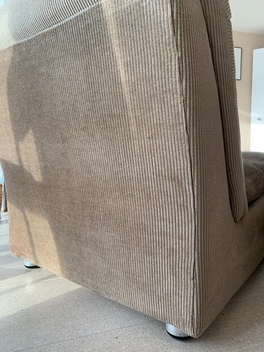 Vintage 1970s modular sofa armchair three one seater Brown Green collection NR11 - Bild 6 von 11