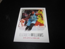 ELIZABETH WILLIAMS 2018 RITTENHOUSE WNBA CARD # 3 -1/500 SP