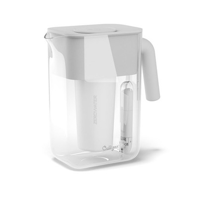 Culligan with ZeroWater Technology 12-Cup Water Filter Pitcher   Includes 5-S...