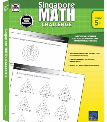 Singapore Math Challenge, Klassen 5 - 8, Taschenbuch