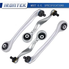 Irontek 4Pcs Front Upper Forward Rearward Control Arms Kit for Audi A4 Passat