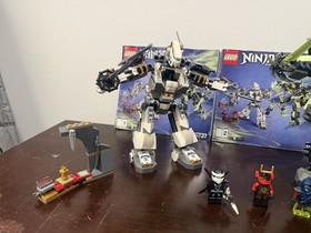 LEGO NINJAGO 70737 Titan Mech Battle Retired Rare 2015 Incomplete