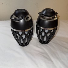 TikiTunes Portable Bluetooth Wireless Speakers 2 Pack With Ambient Light.