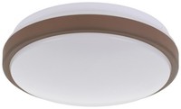 Eglo Led Deckenleuchte Lezuza Weiß Mokka Ø 24,5 Cm Deckenlampen & Kronleuchter