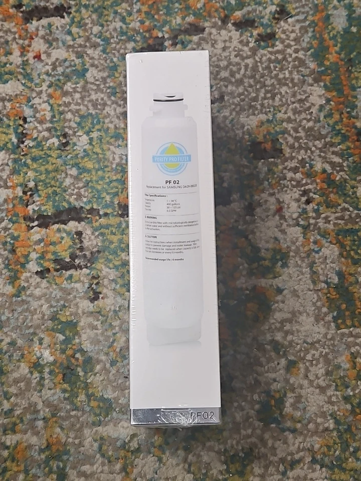 Qty 4 Genuine Purity Pro PF02 DA29-00020B HAF-CIN/EXP Refrigerator Water Filter - Image 3 of 3