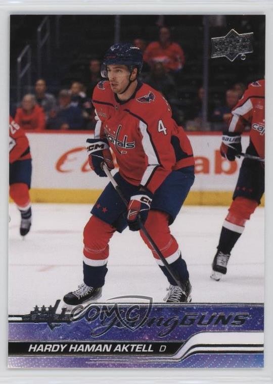2023-24 Upper Deck Series 2 Young Guns Hardy Haman Aktell #473 z6b