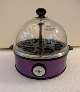 Yes Chef! Egg Cooker & Poacher Stainless Steel. Purple