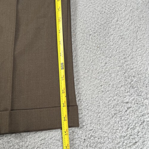 Savane Herren braun gerade Passform Komfort Taille Anzughose Größe 38x29 - Bild 6 von 7