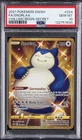 2021 POKEMON SWORD & SHIELD CHILLING REIGN SECRET #224 FULL ART/SNORLAX PSA 10