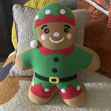 Wondershop Christmas Gingerbread Man Pillow - Plush - Decor