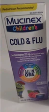 Mucinex *11/2025* Children's Cold, Cough, & Sore Throat 4 fl oz