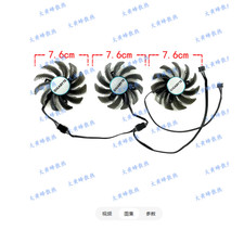 For GIGABYTE RTX3070 3070ti EAGLE Falcon Graphics Card Fan PLD08010S12HH