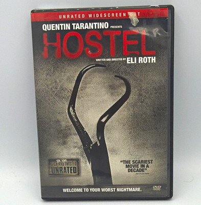 Lionsgate Hostel DVD Unrated Widescreen w/ Commentary Eli Roth 94 min